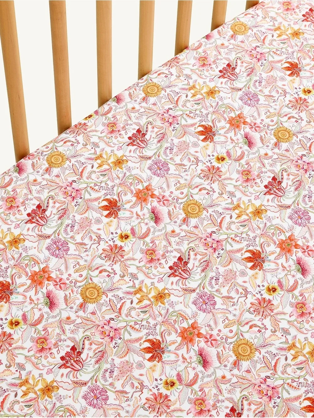 NWT J. Crew Limited-edition crib sheet set in Liberty Garden of Life fabric